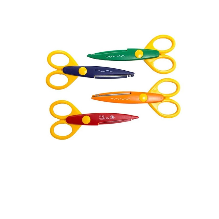 قیچی کانگرو کد KR-53/y4 بسته 4 عددی