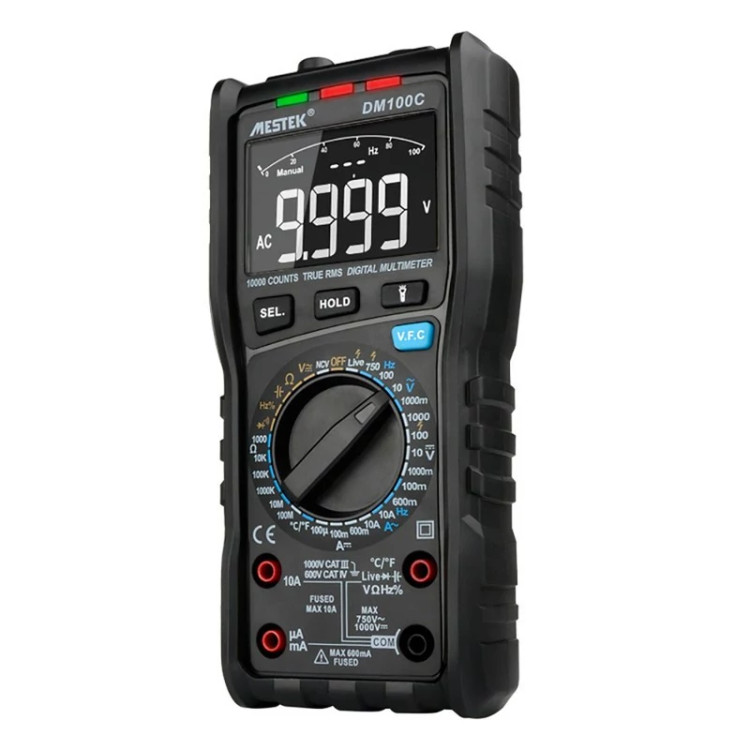 مولتی متر دیجیتال مستک مدل DM100C