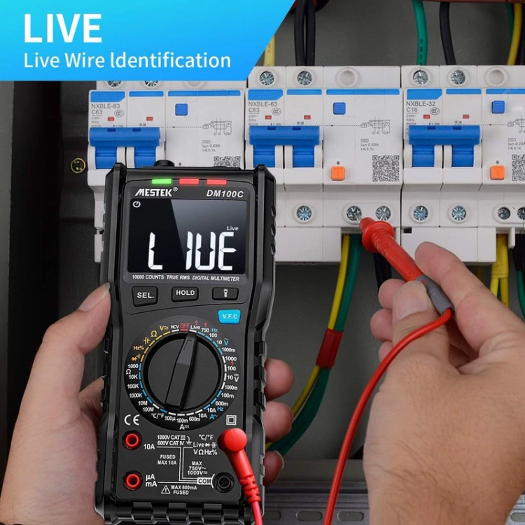 مولتی متر دیجیتال مستک مدل DM100C