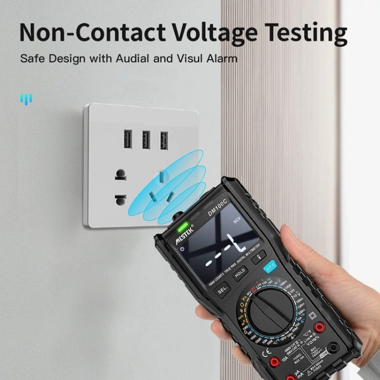 مولتی متر دیجیتال مستک مدل DM100C