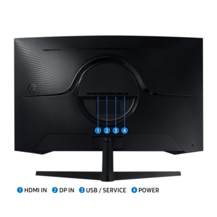 مانیتور خمیده گیمینگ 32 اینچ سامسونگ مدل LS32CG552