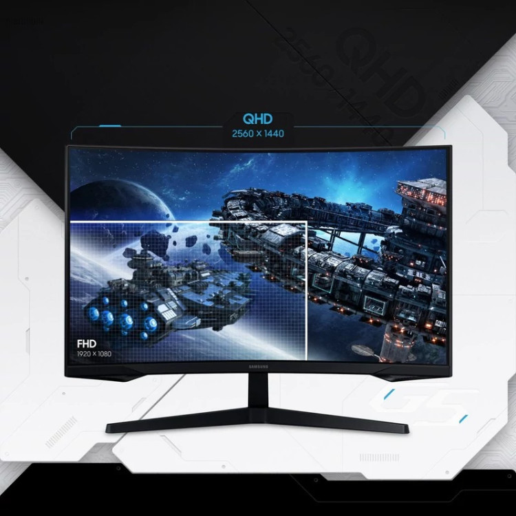 مانیتور خمیده گیمینگ 32 اینچ سامسونگ مدل LS32CG552