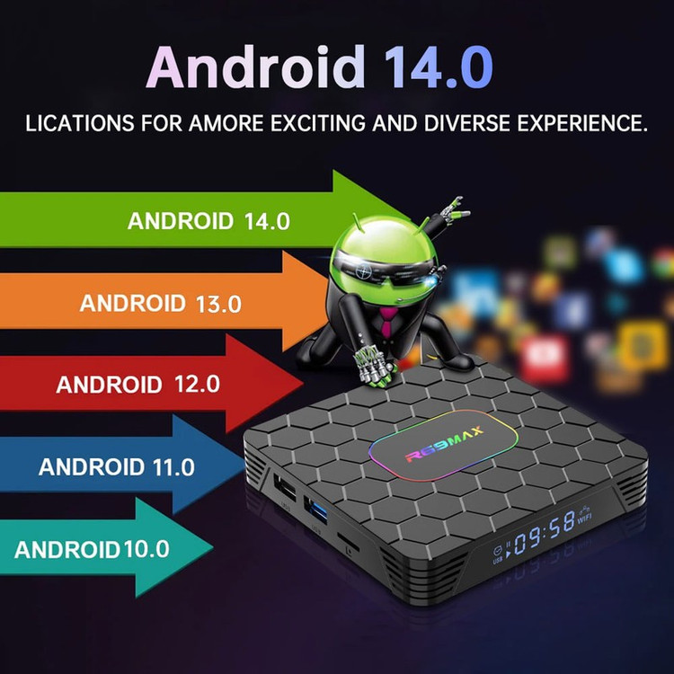 اندروید باکس مدل R69 Max 64 گ