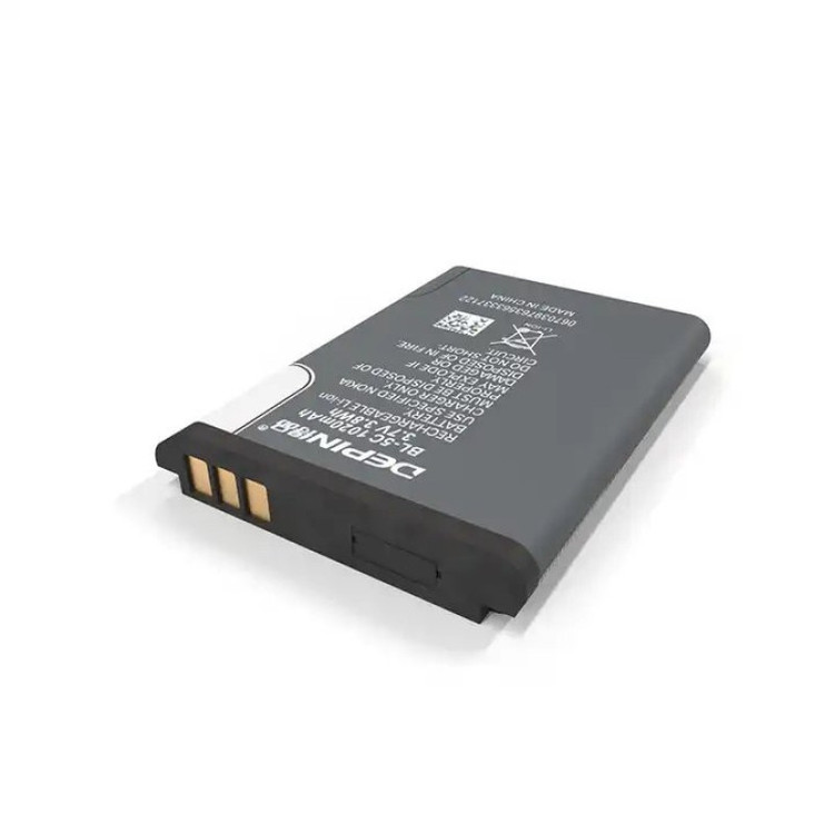 باتری موبایل دپین مدل BL-5C ظرفیت 1020 میلی آمپر ساعت مناسب برای گوشی موبایل نوکیا 105 / 106 / 107 / 1200 / 1280 بسته 10