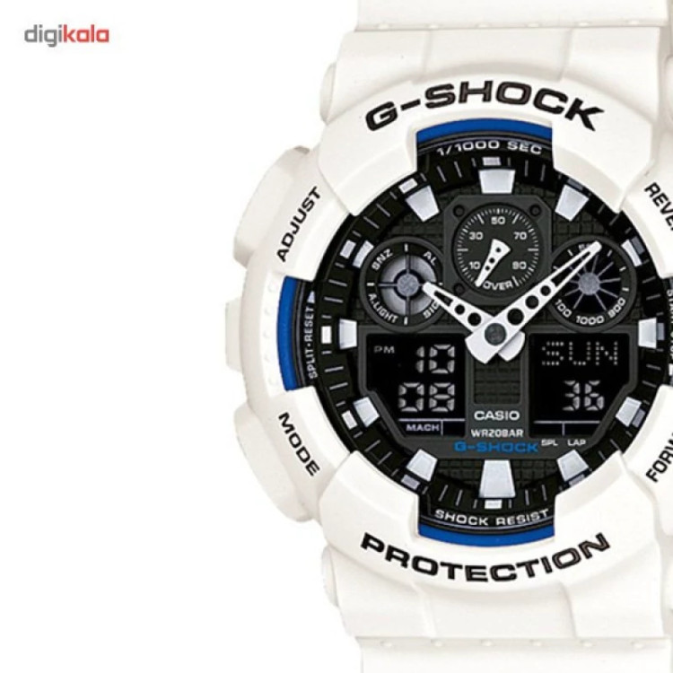 ساعت مچی عقربهای مردانه کاسیو مدل GA-100B-7ADR