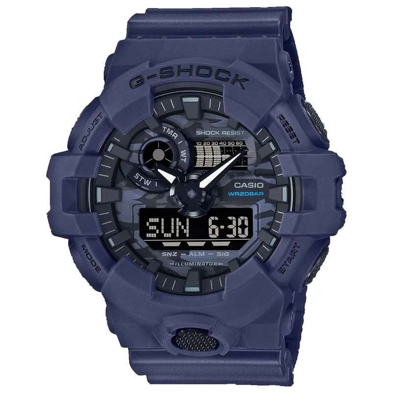 ساعت مچی عقربه‌ای کوارتز مردانه کاسیو مدل  GA-700CA-2ADR