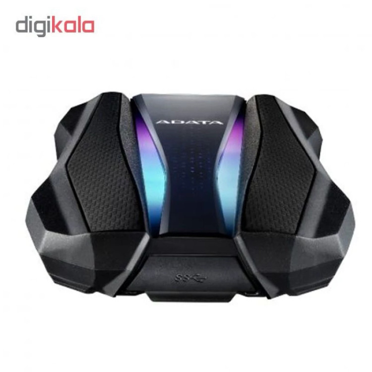 هارد اکسترنال ای دیتا مدل HD770G ظرفیت یک ترابایت دارای رابط USB Type-A 3.2