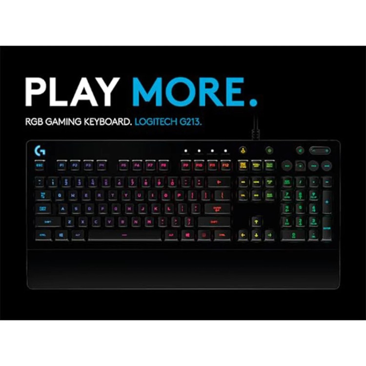 کیبورد مخصوص بازی لاجیتک مدل G213 Prodigy