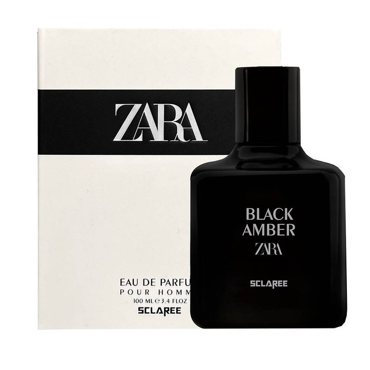 ادو پرفیوم مردانه اسکلاره مدل Black Amber Zara با رایحه گرم حجم 100 میلی لیتر