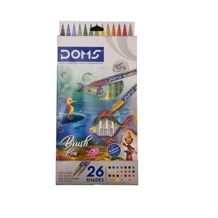 ماژیک دامس مدل BRUSH بسته 26 عددی