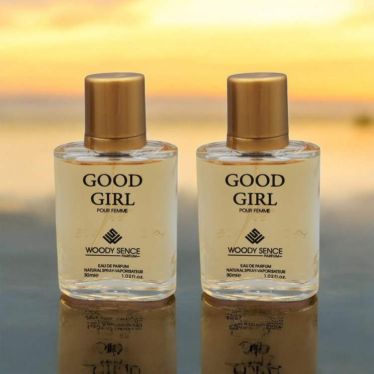 عطر جیبی وودی سنس مدل GOOD GIRL حجم 30 میلی لیتر بسته دو عددی