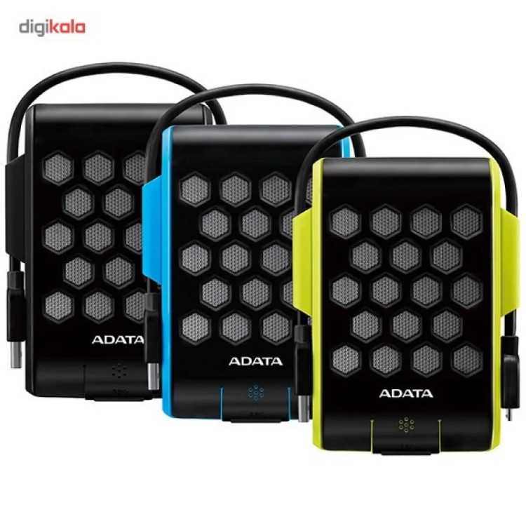 هارد اکسترنال ای دیتا مدل HD720 ظرفیت یک ترابایت دارای رابط USB Type-A 3.2