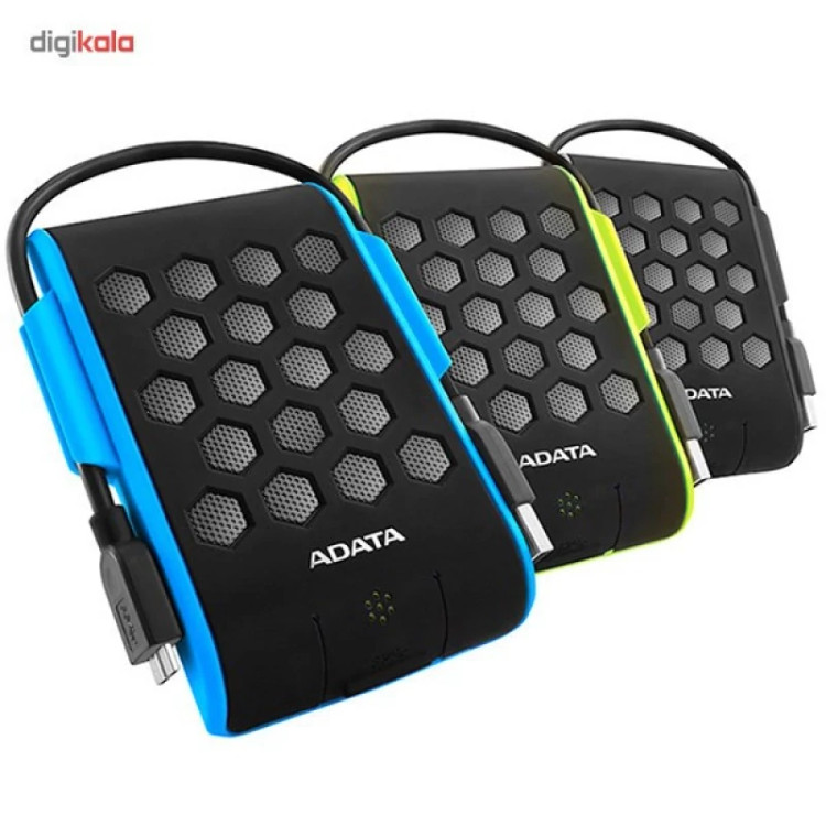 هارد اکسترنال ای دیتا مدل HD720 ظرفیت یک ترابایت دارای رابط USB Type-A 3.2