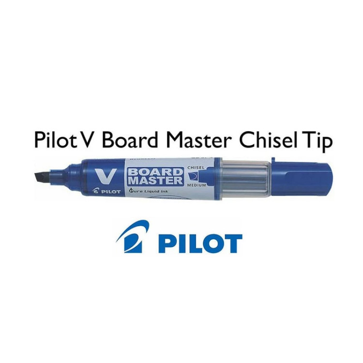 ماژیک وایت برد پایلوت مدل V Board master-C بسته دو عددی