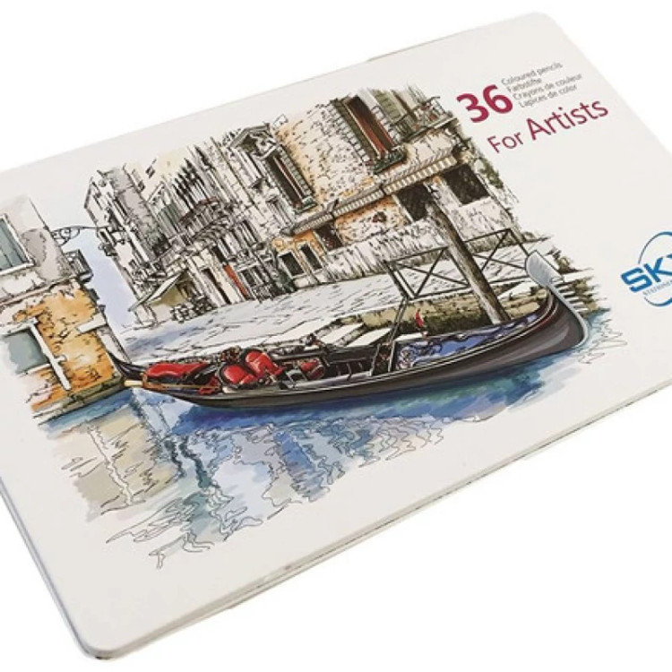 مداد رنگی 36 رنگ اسکای مدل Boat for Artists