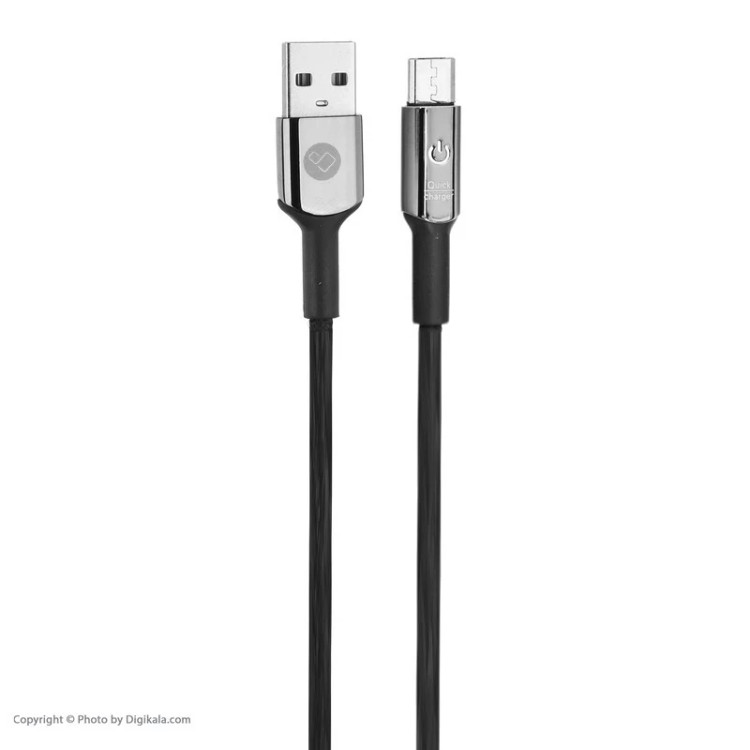 کابل تبدیل USB به microUSB پرووان مدل PCC370M طول 1 متر