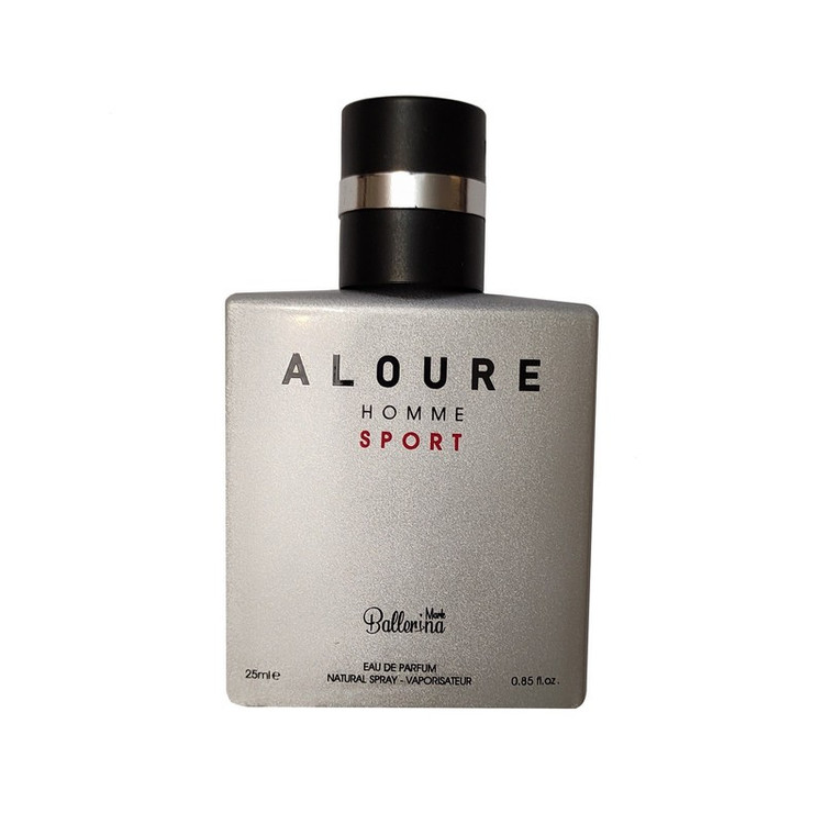 عطر جیبی مردانه بالرینا مدل ALOURE SPORT حجم 25 میلی لیتر