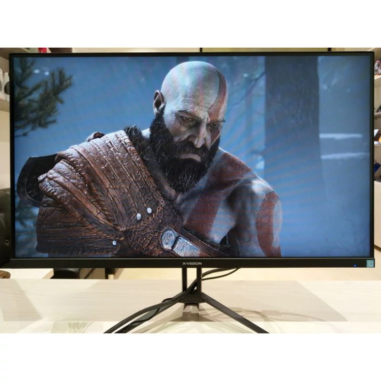 مانیتور 27 اینچ ایکس ویژن مدل XS2750H، رزولوشن FullHD، پنل IPS، نرخ بروزرسانی 75 هرتز، با نسبت تصویر 16:9، دارای پورت HD