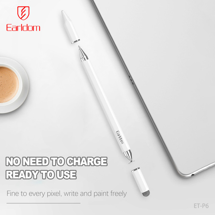 قلم لمسی ارلدام مدل Stylus Pen 3IN1 P6