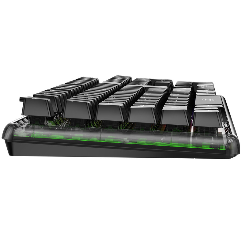 کیبورد گیمینگ ایکس او مدل KB-04، سوییچ ممبران، Full-size، نورپردازی LED RGB