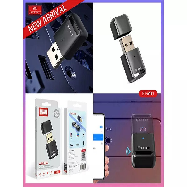 دانگل بلوتوث ارلدام مدل M91 ORG