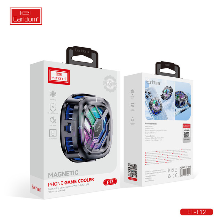 خنک کننده گوشی موبایل ارلدام مدل Magnetic Phone COOLER