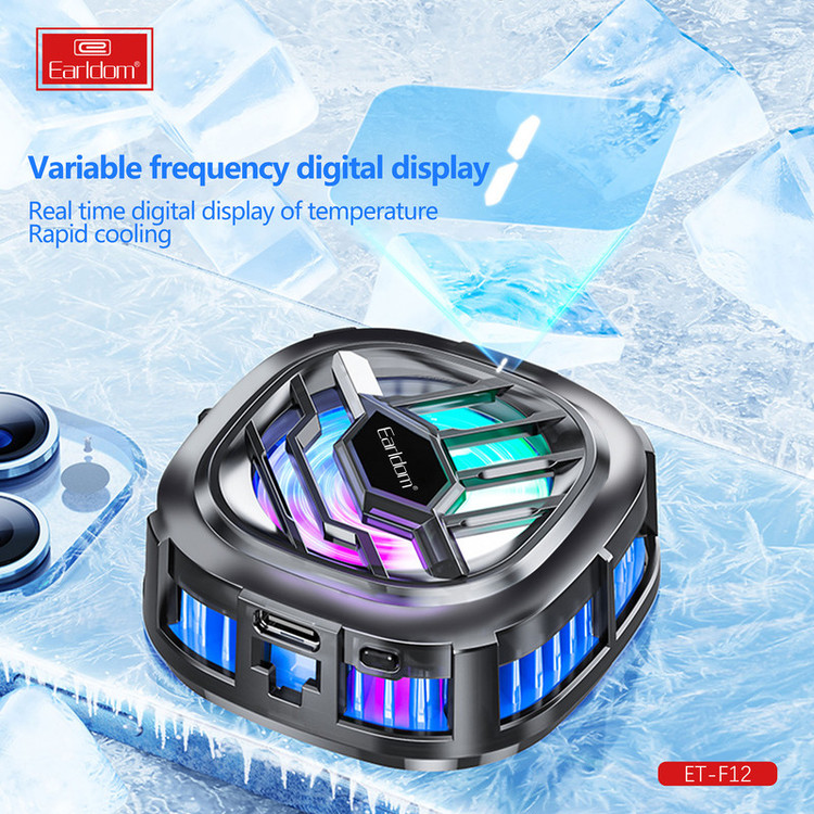 خنک کننده گوشی موبایل ارلدام مدل Magnetic Phone COOLER