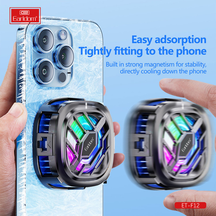 خنک کننده گوشی موبایل ارلدام مدل Magnetic Phone COOLER