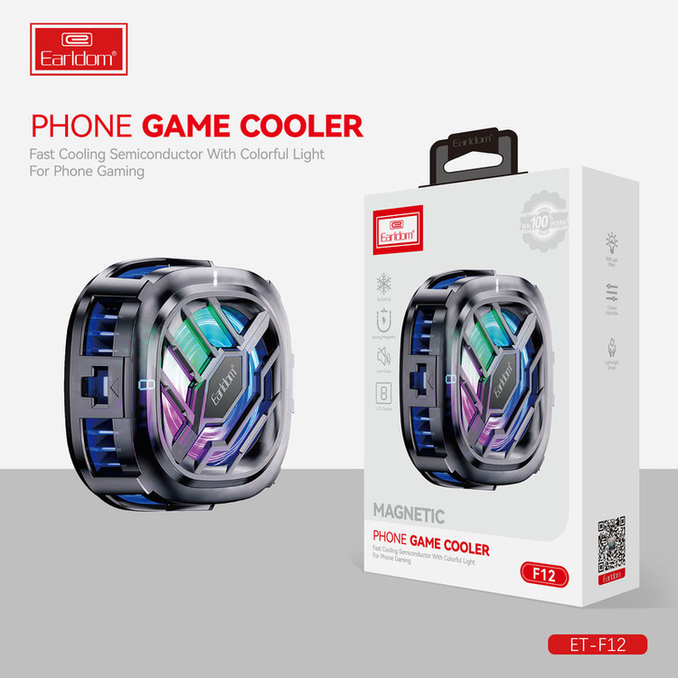 خنک کننده گوشی موبایل ارلدام مدل Magnetic Phone COOLER