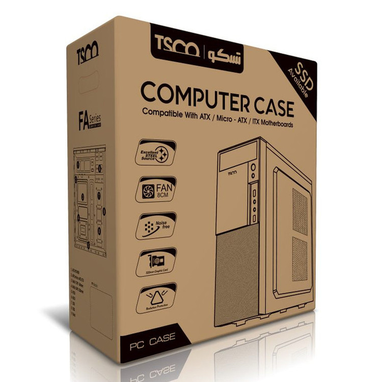 کیس کامپیوتر تسکو مدل TC FA 4476