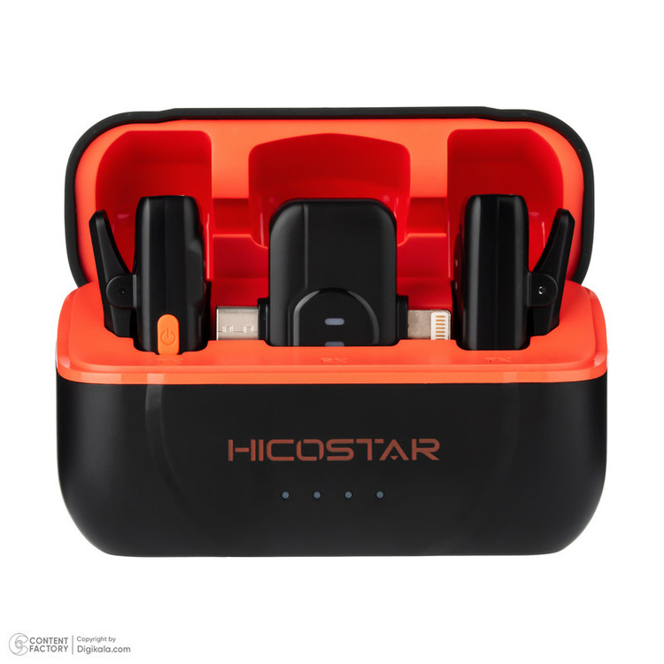 میکروفن یقه ای هایکواستار مدل HS-MC520 با درگاه اتصال USB-C و Lightning