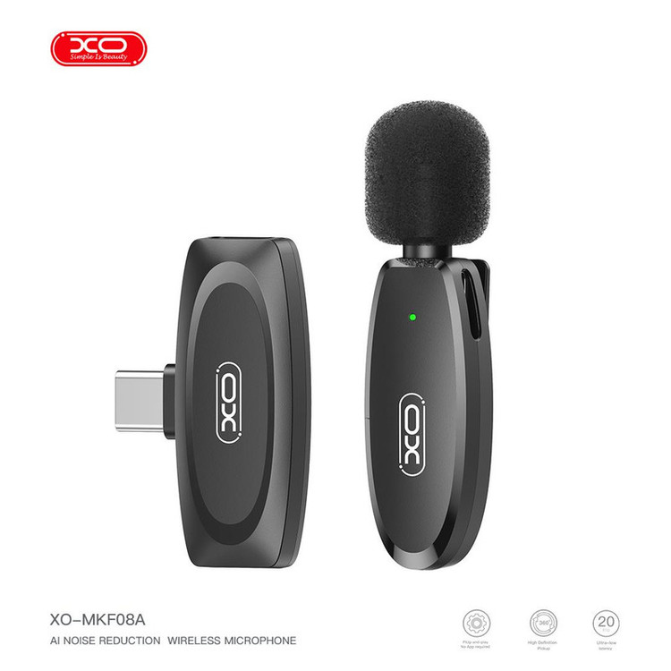 میکروفن بی سیم ایکس او مدل mkf08a