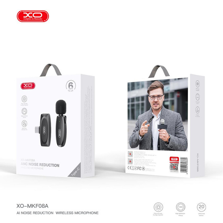 میکروفن بی سیم ایکس او مدل mkf08a