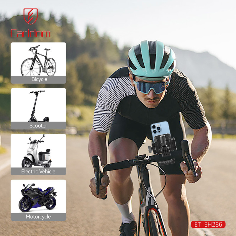 پایه نگهدارنده شارژر گوشی موبایل ارلدام مدل KNIGHT CYCLING EH286