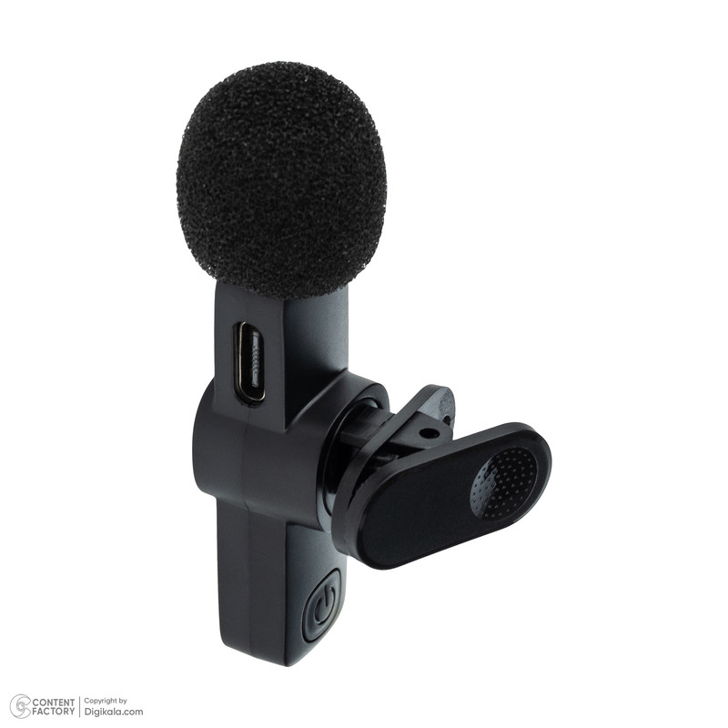 میکروفن یقه ای هایکواستار مدل HS-MC521C بادرگاه اتصال USB-C