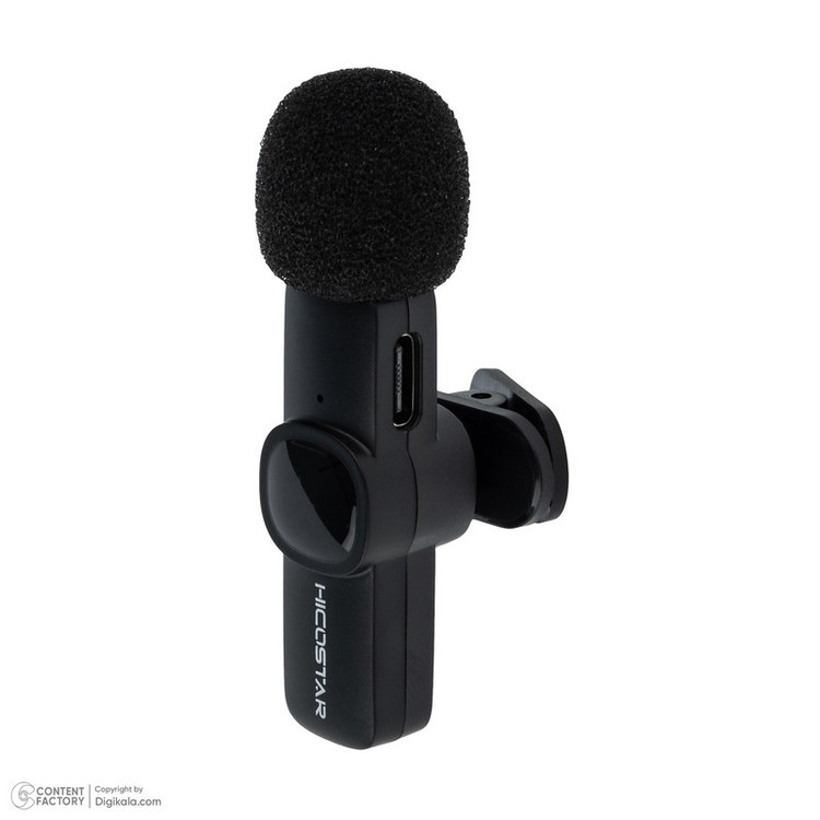 میکروفن یقه ای هایکواستار مدل HS-MC521C بادرگاه اتصال USB-C