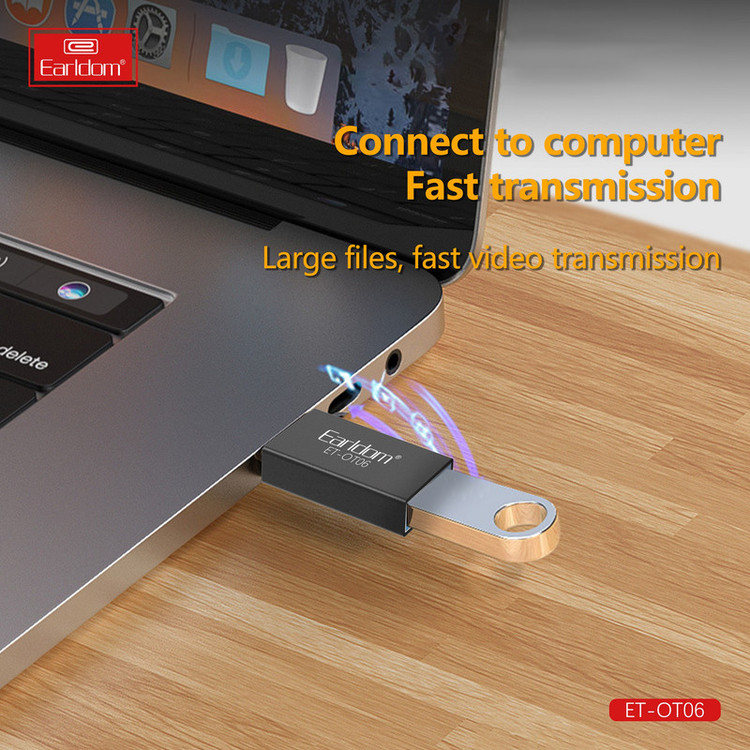 مبدل USB 3.1 به USB-C ارلدام مدل ET-OT06