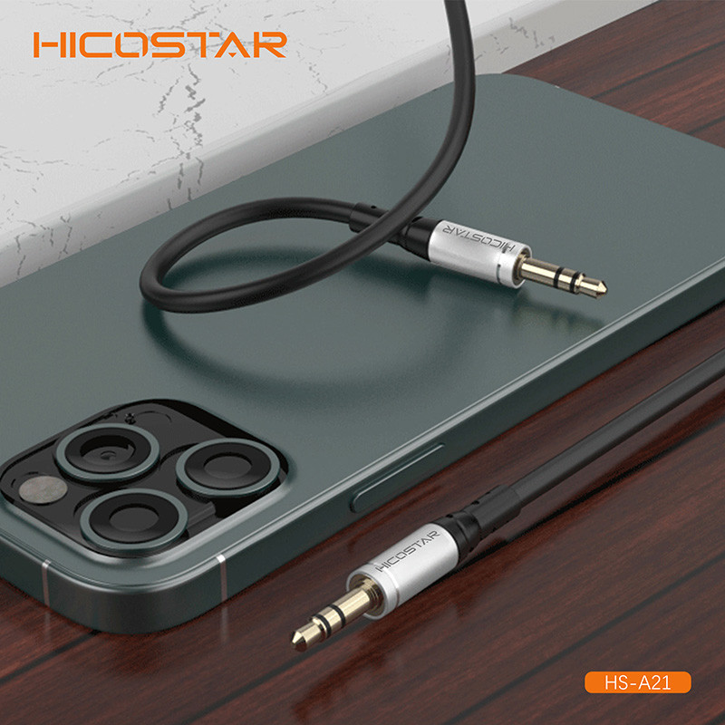 کابل AUX هایکواستار مدل HS-A21 طول 1 متر