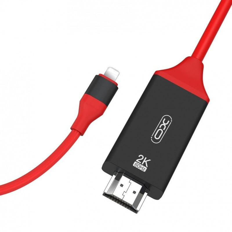 کابل تبدیل HDMI به لایتنینگ ایکس او مدل GB006 طول 2 متر