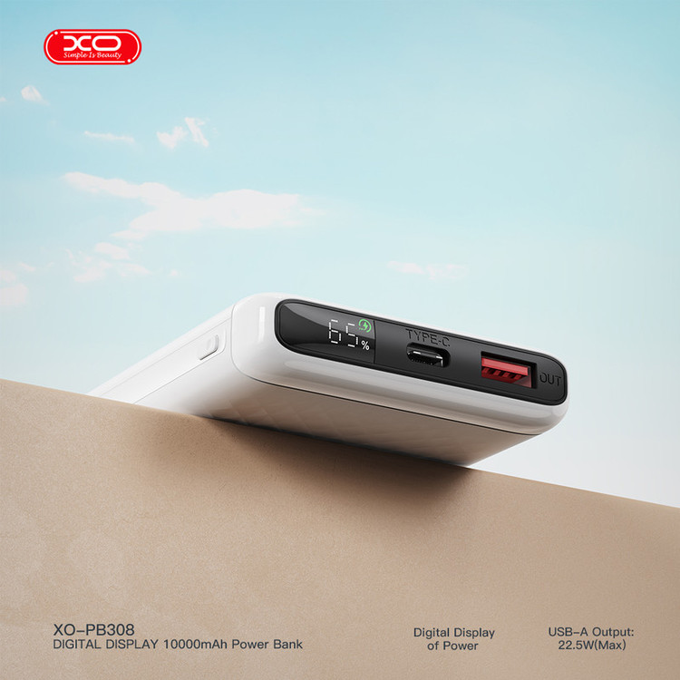 پاوربانک ایکس او مدل PB308 ظرفیت 10000 میلی آمپر