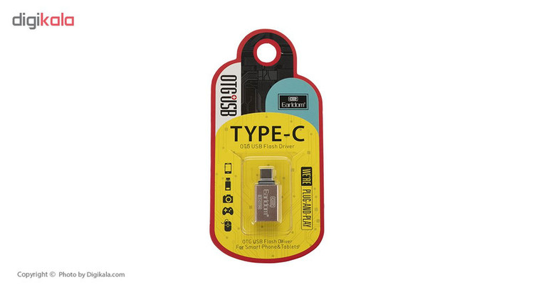 مبدل OTG USB-C ارلدام مدل ET-OT06