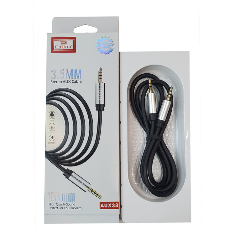 کابل AUX ارلدام مدل ET-AUX33 طول 1 متر