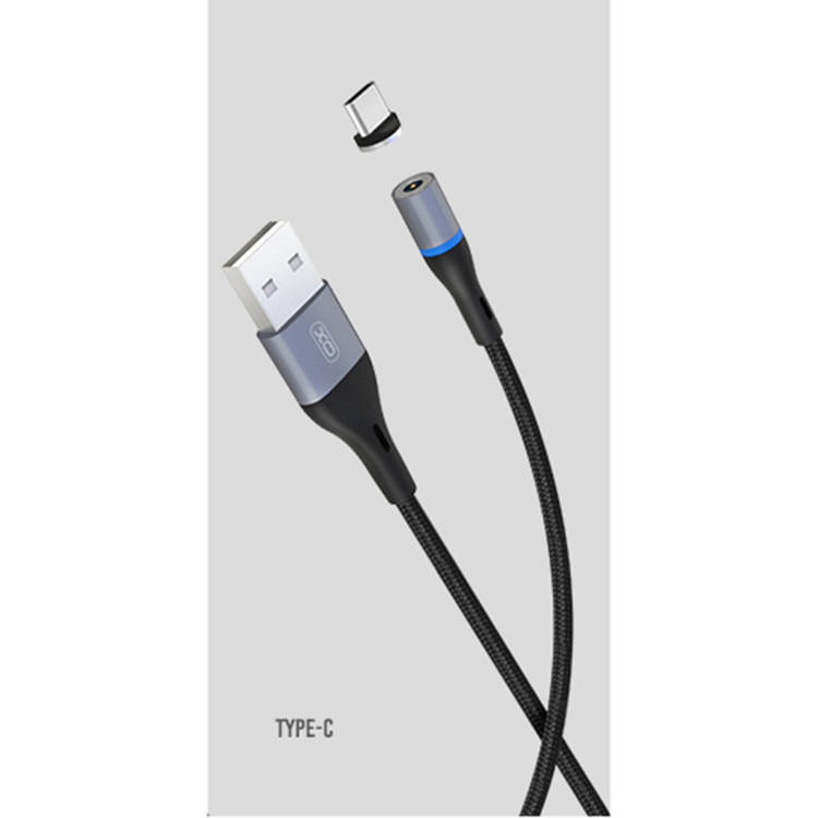 کابل تبدیل USB به USB-C ایکس او مدل NB125 طول 1 متر