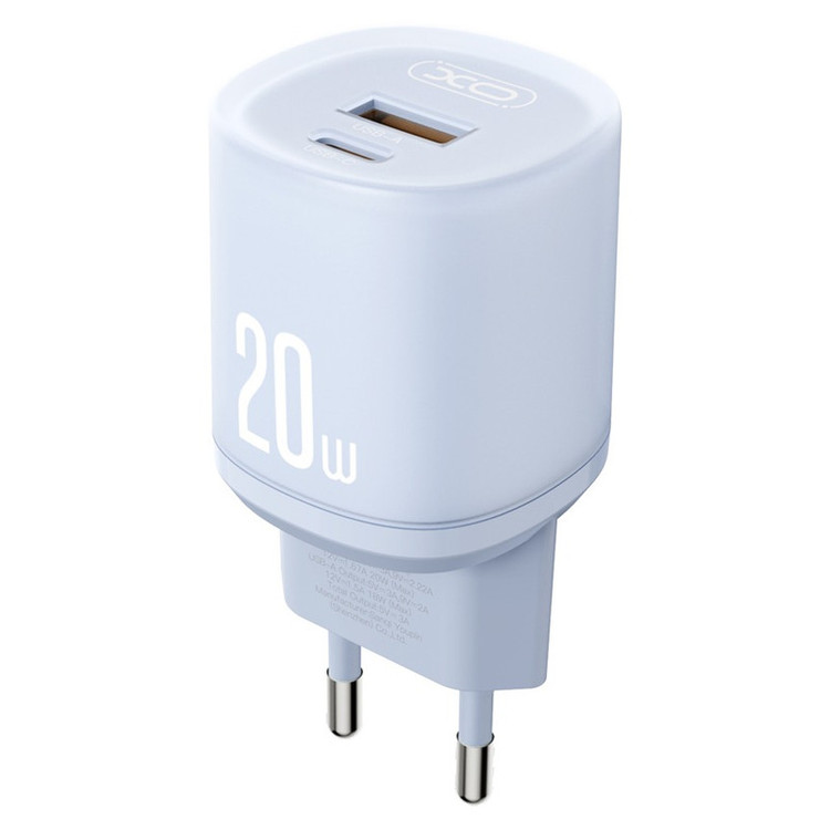 شارژر دیواری 20 وات دو پورت ایکس او مدل L144