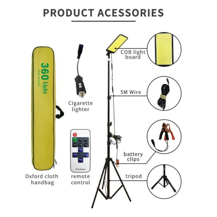 چراغ کمپینگ 360 مدل FR-20cob