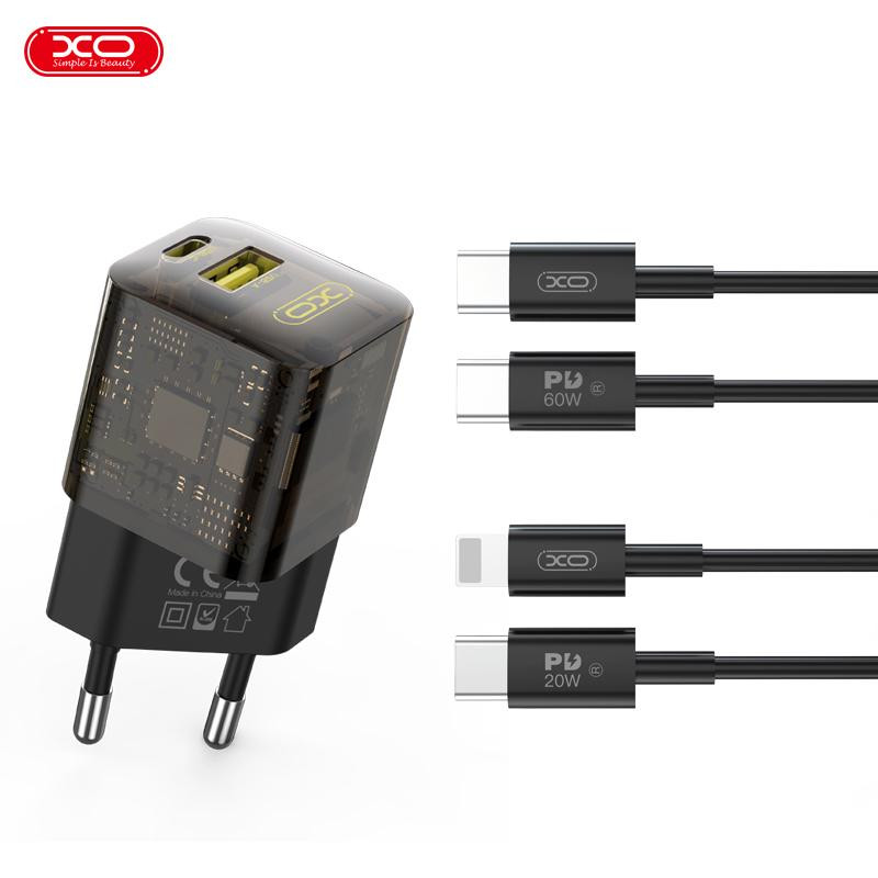 شارژر 30 وات دیواری ایکس او مدل xo-ce05 eu