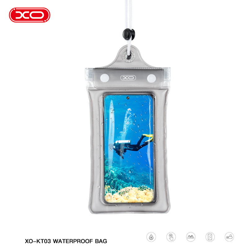 کاور ضد آب ایکس او مدل XO-KT03 مناسب برای گوشی موبایل سایز 7 اینج