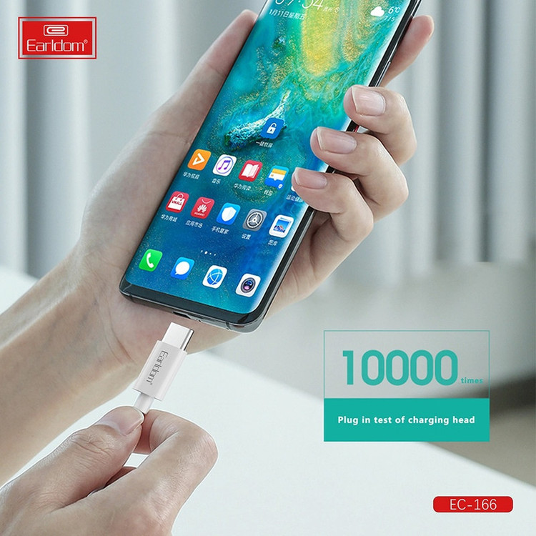 کابل USB-C ارلدام مدل EC-166c PD60W طول 1 متر