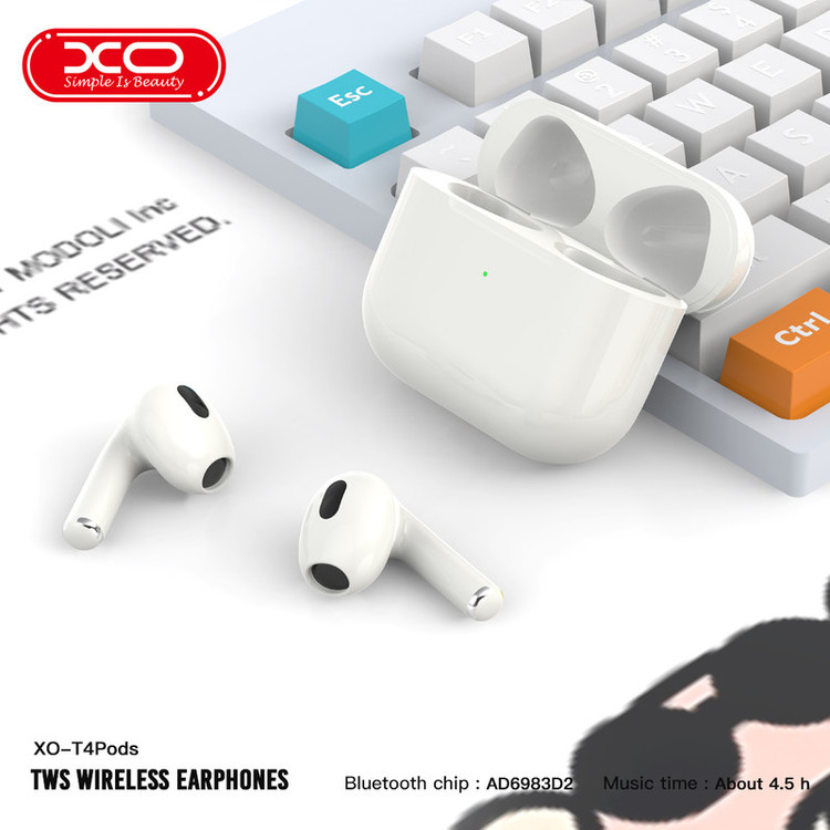 هدفون بلوتوثی ایکس او مدل T4 PODS