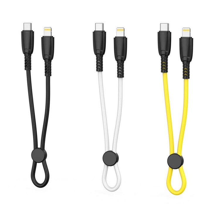 کابل تبدیل USB-C به لایتنینگ ایکس او مدل NB-Q248A 27W طول 0.25 متر